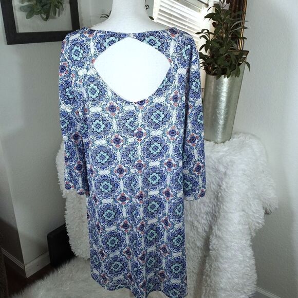 SAMI & JO PLUS RED, WHITE, & BLUE DRESS SZ.2X EUC - Picture 6 of 9